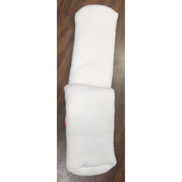 HEAT HOLDERS Womens (5-9) Mens (4-8) White Thermal Ankle Slippers - Picture 6 of 9